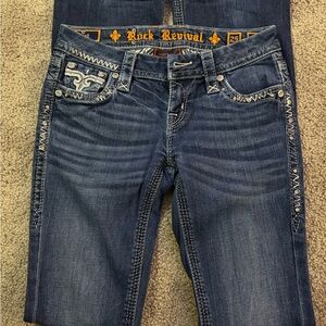 Rock Revival Women's Blue Boot Cut Jeans